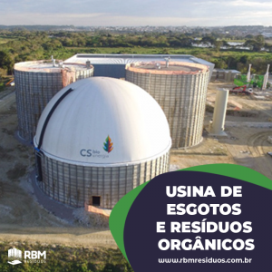 Primeira usina de esgotos e resíduos orgânicos começa a ser projetada no Brasil